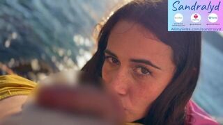 Blowjob turns into balls licking - porn video