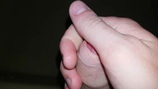 Raised a big dick and filled the bath with cum - porn video