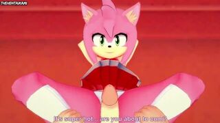 Hentai POV Feet Amy Rose Sonic - porn video